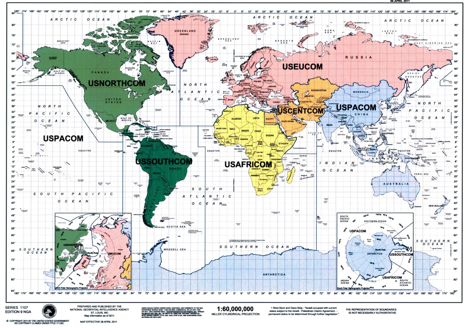 USA Military Global Footprint in the 21st Century